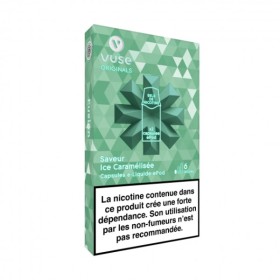 Capsule ePod Vpro Saveur Ice caramélisée Sels nicotine Vuse - Vype