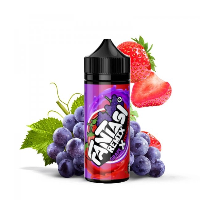 E liquide  Remix Grape X Strawberry 00mg 100ml - Fantasi | Eleciga CONTENANCE  100ml