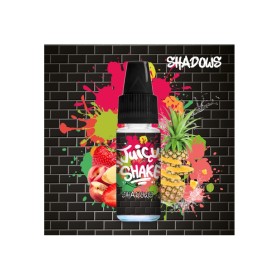 Shadows 10ml sels de nicotine - pêche fraise ananas - Juicy Shake