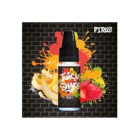 Pirus 10ml sels de nicotine - Fraises des bois fraises blanches bonbon banane - Juicy Shake