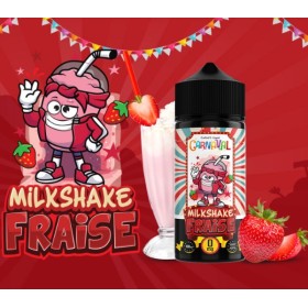 Milkshake Fraise 00mg 100ml...