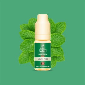 Menthe Verte 10ml Sels de Nicotine Le Pod Liquide - Pulp