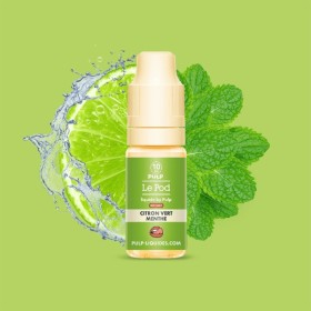 Citron Vert Menthe 10ml Sels de Nicotine Le Pod Liquide - Pulp