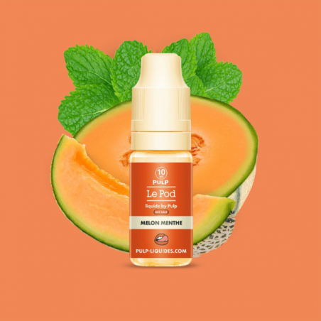 Melon Menthe 10ml Sels de Nicotine Le Pod Liquide - Pulp