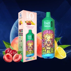 Peach berry 9000 puffs Mars...