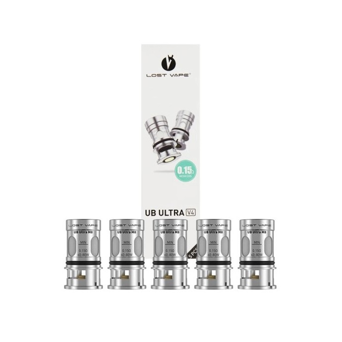 Résistances UB Ultra V4 Lost vape | Eleciga