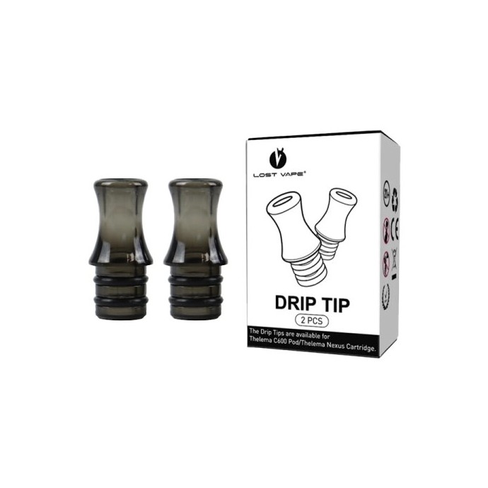 Drip Tip 510 Thelema Nexus Lost Vape - Tirage MTL Optimal pour Saveurs Intenses | Eleciga