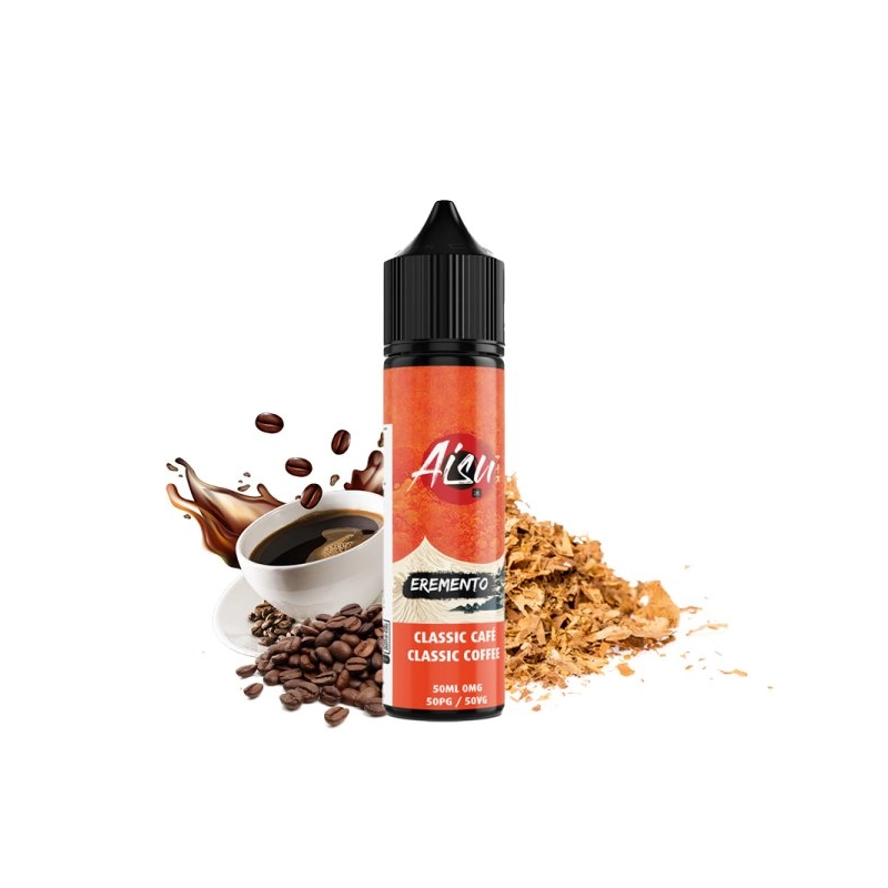 E-liquide Classic Café - Eremento par Aisu | Alliance de Tabac Somptueux et Café Torréfié | Eleciga