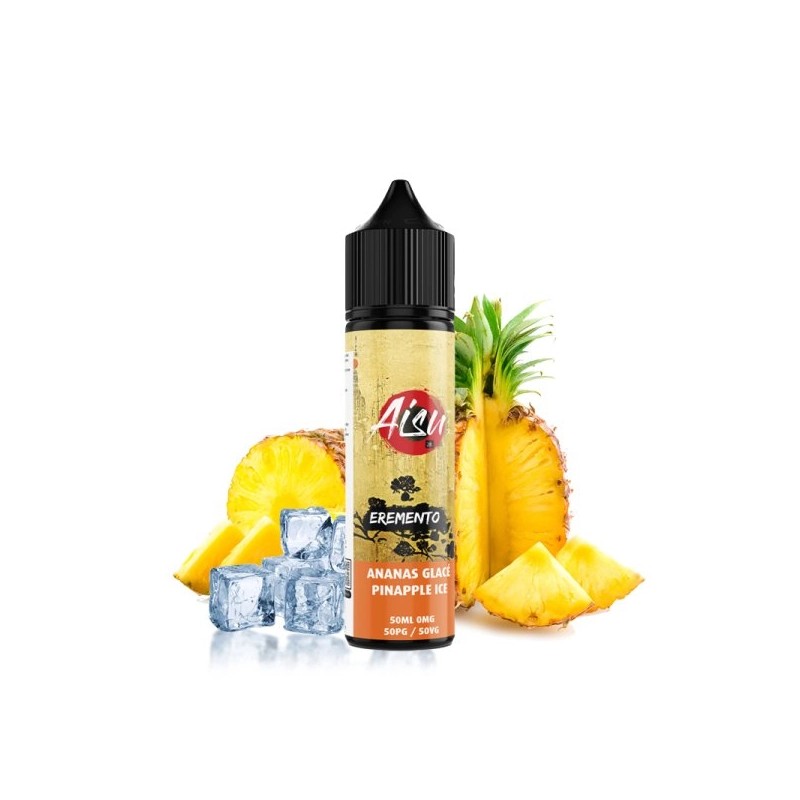 E-liquide Ananas Glacé - Eremento par Aisu | Fraîcheur Exotique et Juteuse | Eleciga