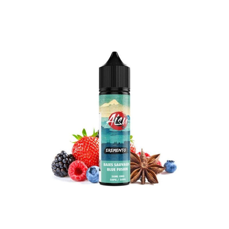 E-liquide Baies Sauvages - Eremento par Aisu | Saveur Fruité et Anisée | Eleciga