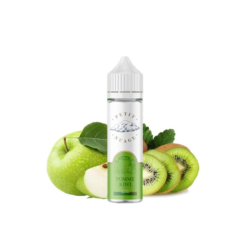 E liquide Pomme Kiwi 50ml Petit Nuage | Eleciga