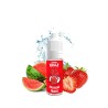 E-liquide Pastèque Fraise 10ml de la gamme Monsieur Bulle de Liquideo, avec une saveur boisson et fruitée de pastèque et fraise 