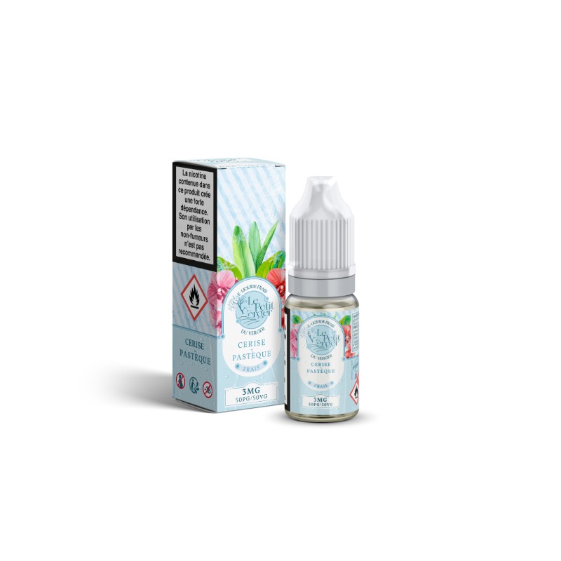 E-liquide Cerise Pastèque Frais 10ml de Le Petit Verger, une combinaison fruitée et rafraîchissante ! Le Petit Verger | Eleciga