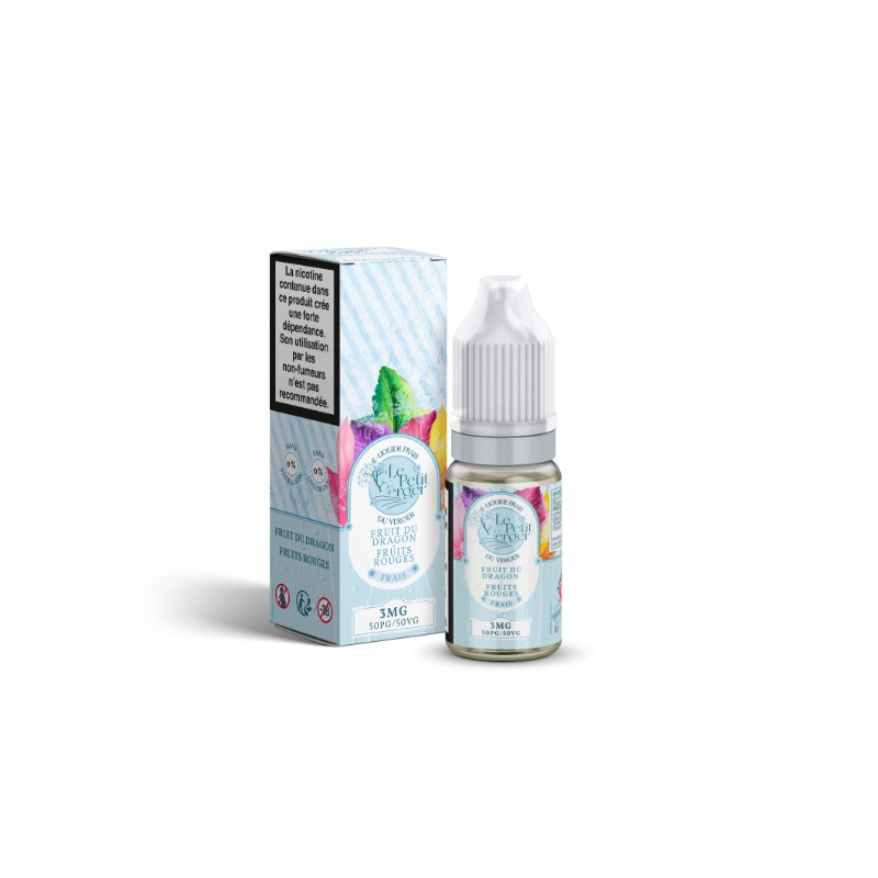 E-liquide Fruit du Dragon Fruits Rouges Frais 10ml de Le Petit Verger : une explosion de saveurs fruitées et rafraîchissantes  |