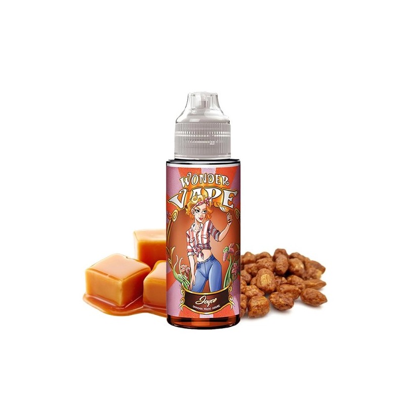 E-liquide Joyce 100ml - Saveur Chouchou, Caramel et Praline - Wonder Vape | Eleciga