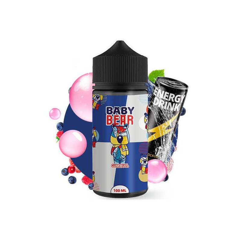 E liquide Gum Bull 00mg 100ml Baby Bear | Eleciga