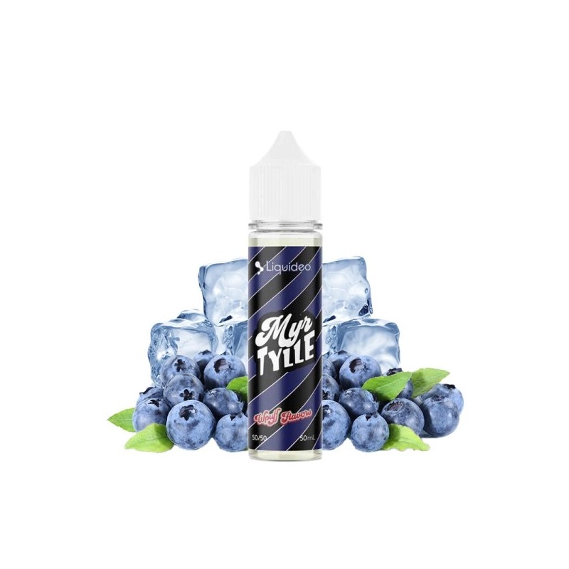 E-liquide Myrtille Glacée 00mg 50ml sans nicotine Saveur Wpuff, Liquideo |Eleciga