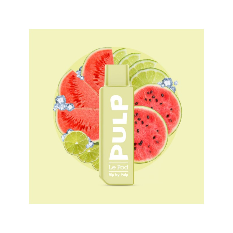 Pastèque Citron Glacés 2ml Cartouche Pod Flip Pré-rempli - Pulp