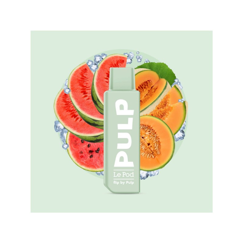 Pastèque Melon Givrés 2ml Cartouche Pod Flip Pré-rempli - Pulp