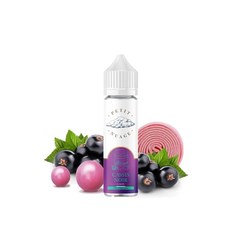 E liquide Cassis Noir 50ml Petit Nuage | Eleciga CONTENANCE  50ml