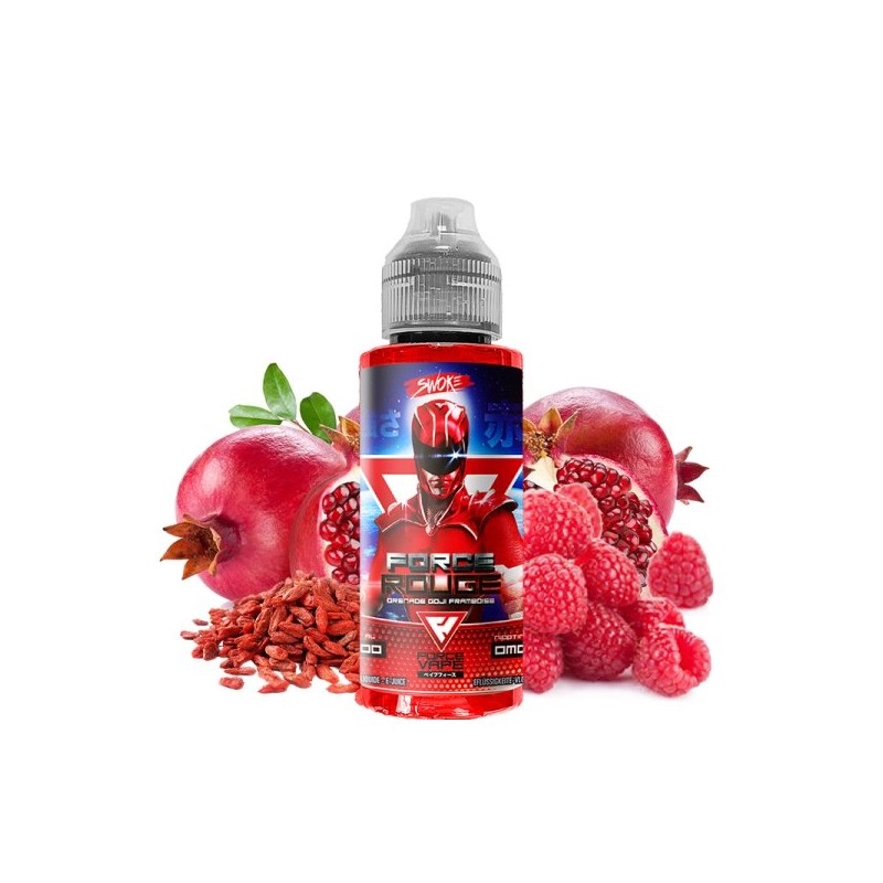 E-liquide Force Rouge 00mg 100ml Force Vape by Swoke | Eleciga