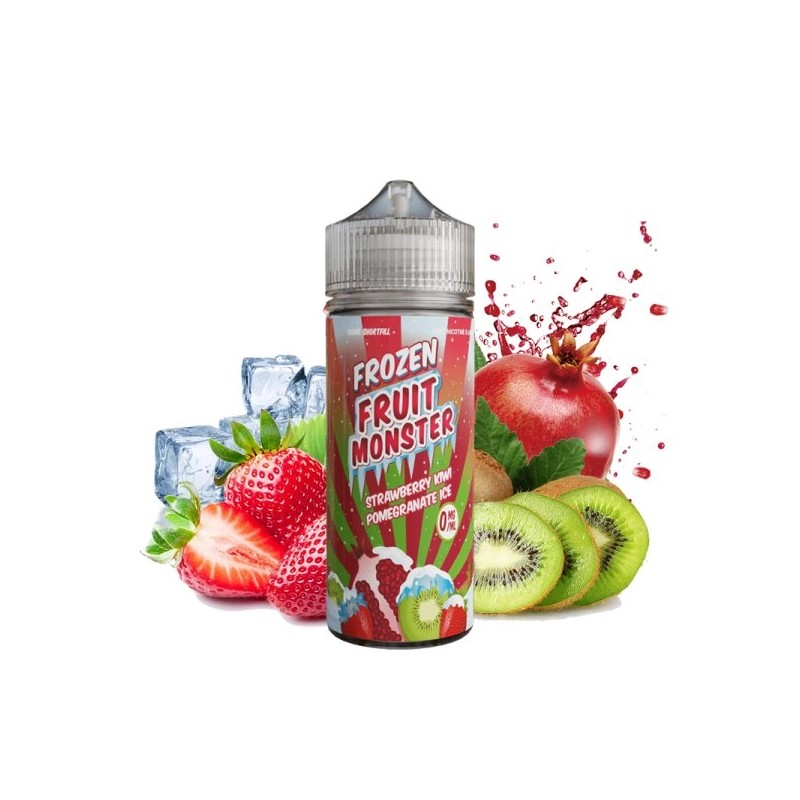 E liquide Strawberry Kiwi Pomegranate - 100ml | Gamme Frozen Fruit Monster - Monster Vape Labs | Eleciga