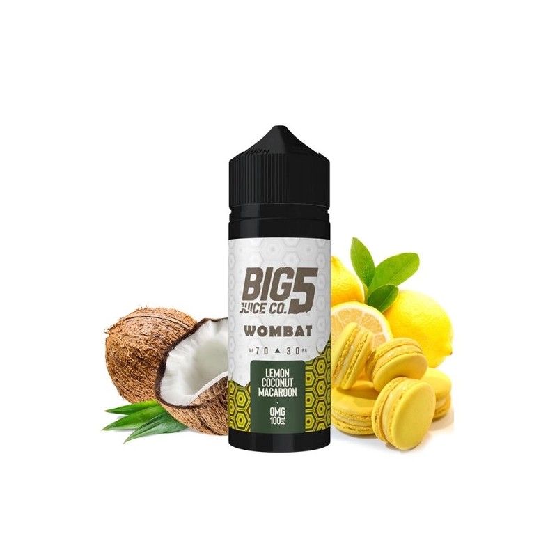 E liquide Wombat 00mg 100ml Big 5 Juice Co | Eleciga