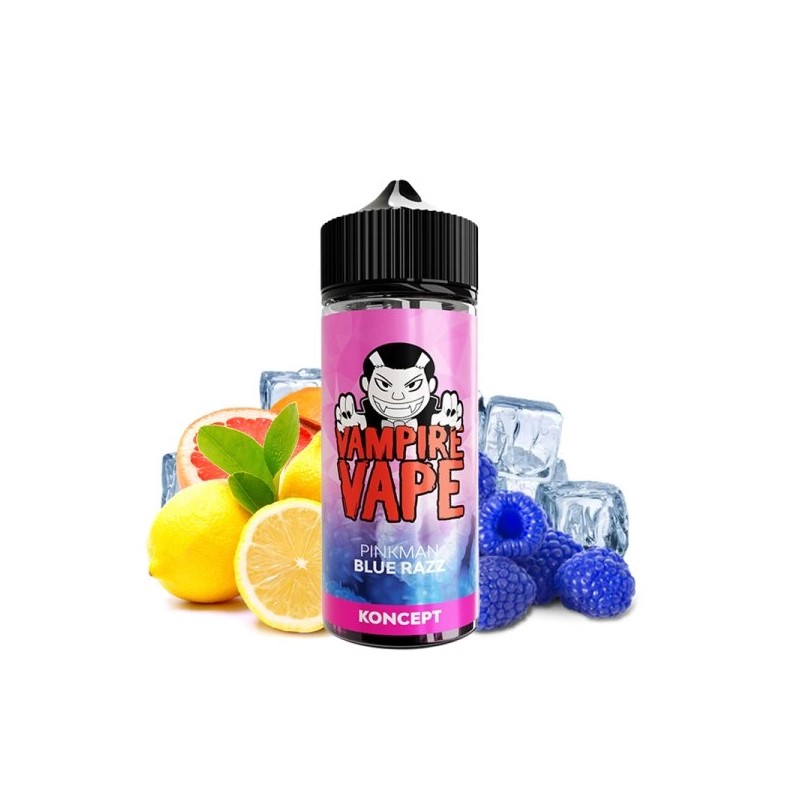 E-liquide Blue Razz 00mg 100ml | Pinkman | Vampire Vape |Eleciga