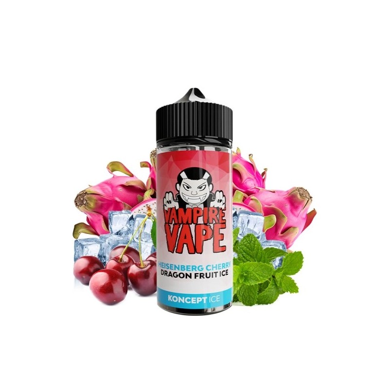 E-liquide Cherry Dragon Ice 00mg 100ml | Heisenberg | Vampire Vape |Eleciga