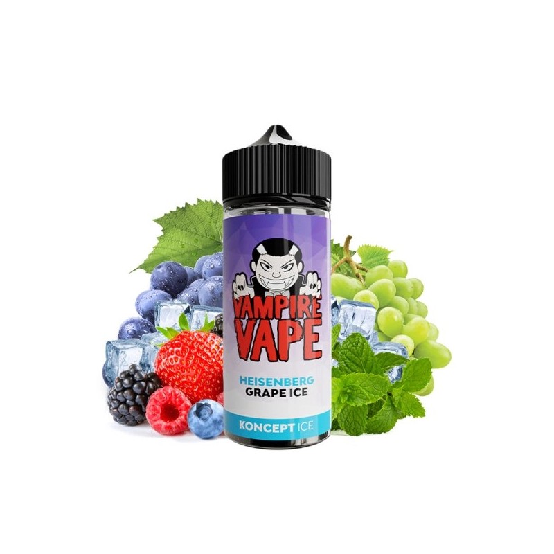 E-liquide Grape Ice 00mg 100ml | Heisenberg | Vampire Vape |Eleciga