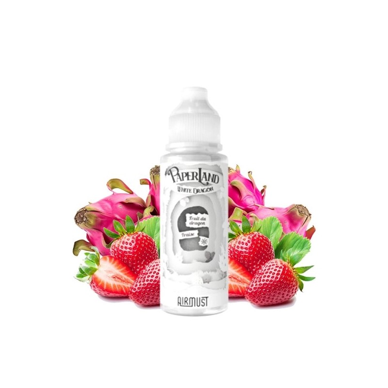 E liquide White Dragon 00mg 100ml PaperLand by Airmust | Eleciga