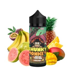 Mango Guava Pineapple Banana Exotic Fruit 00mg 100ml Chunky Monkey - Kingston