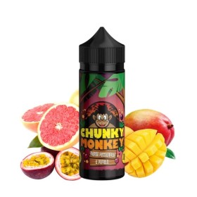 Mango Passionfruit Pomelo 00mg 100ml Chunky Monkey - Kingston