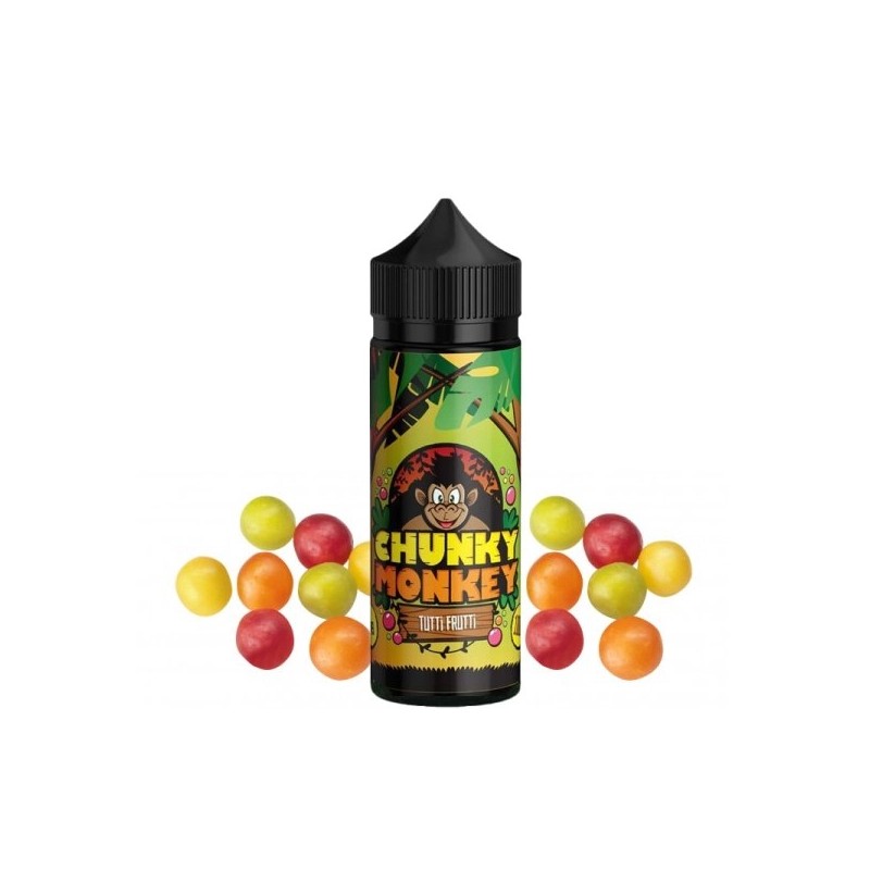 E liquide Tutti Frutti 00mg 100ml Chunky Monkey - Kingston | Eleciga