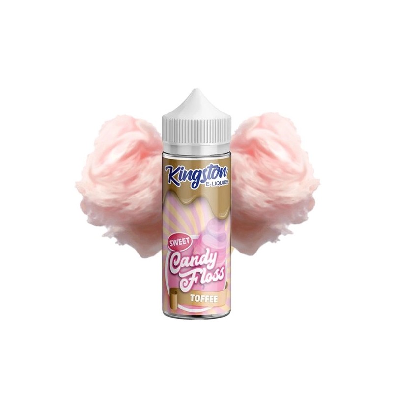 E liquide Sweet Candy Floss 00mg 100ml Toffee - Kingston | Eleciga