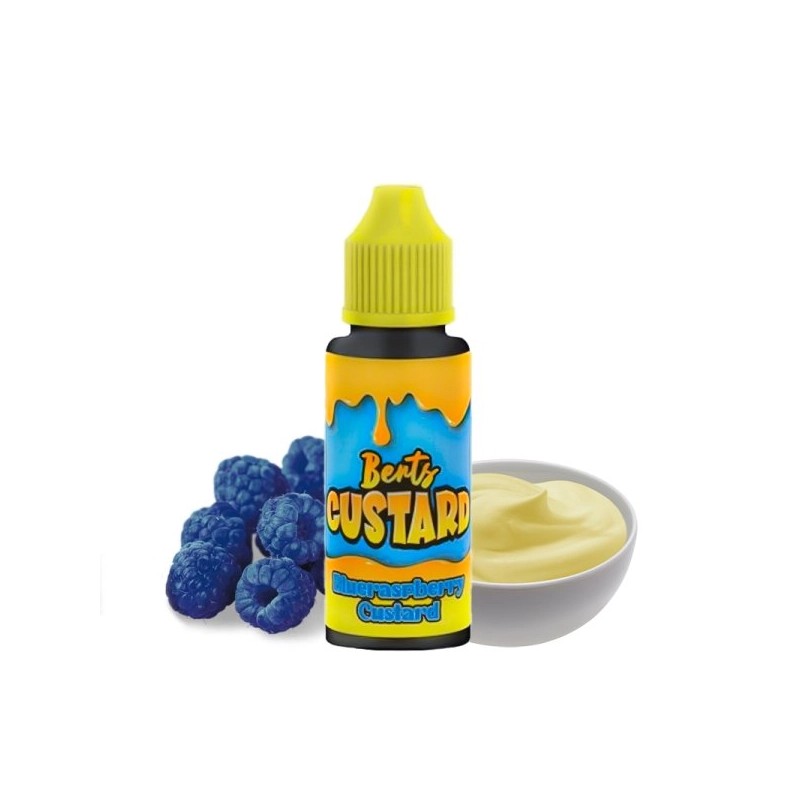 E liquide Blue Raspberry Custard 00mg 100ml Berts Custard - Kingston | Eleciga