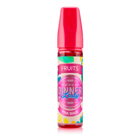 E-liquide Pink Wave 50ml sans nicotine - Fruits - Dinner Lady