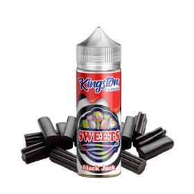 Raspberry Black Jack 00mg 100ml Sweets - Kingston