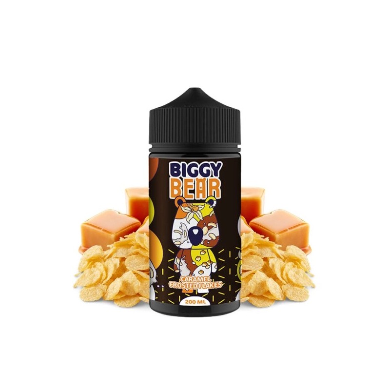 E liquide ﻿Dulce Caramel Sensation 00mg 200ml - Biggy Bear | Eleciga CONTENANCE  200ml