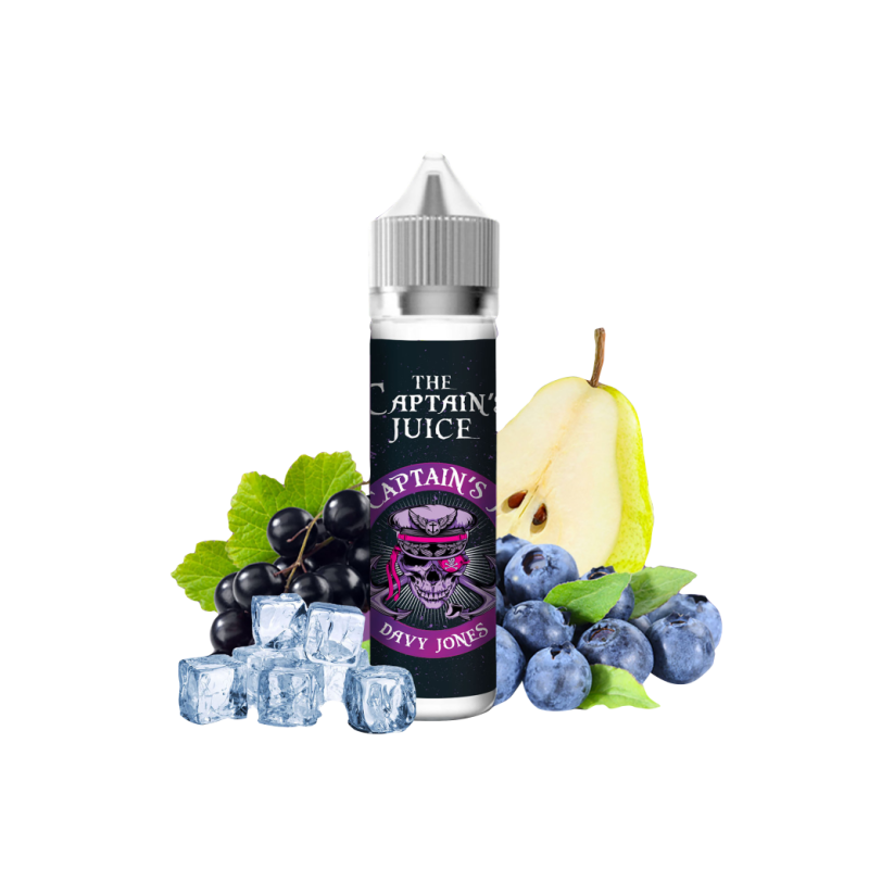 E liquide Davy Jones 00mg 50ml The Captain's Juice | Eleciga