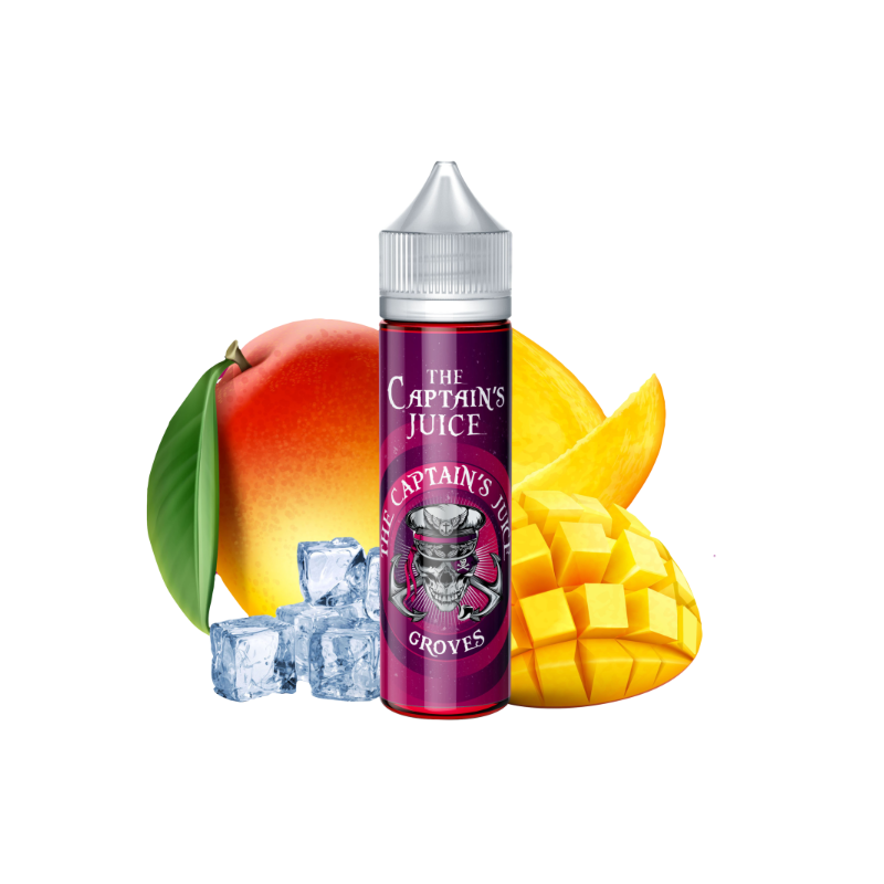 E liquide Groves 00mg 50ml The Captain's Juice | Eleciga