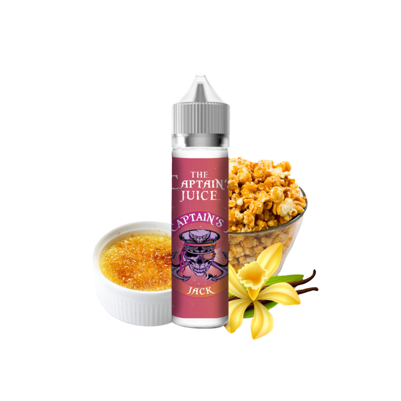 E liquide Jack 00mg 50ml The Captain's Juice | Eleciga