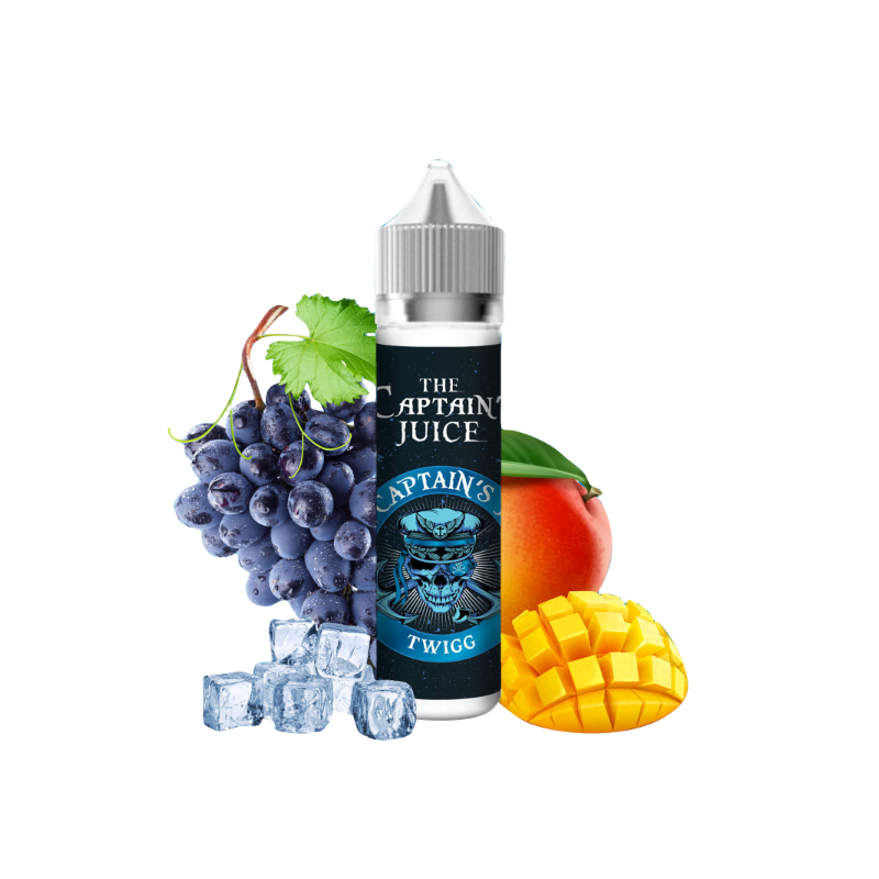 E liquide Twigg 00mg 50ml The Captain's Juice | Eleciga