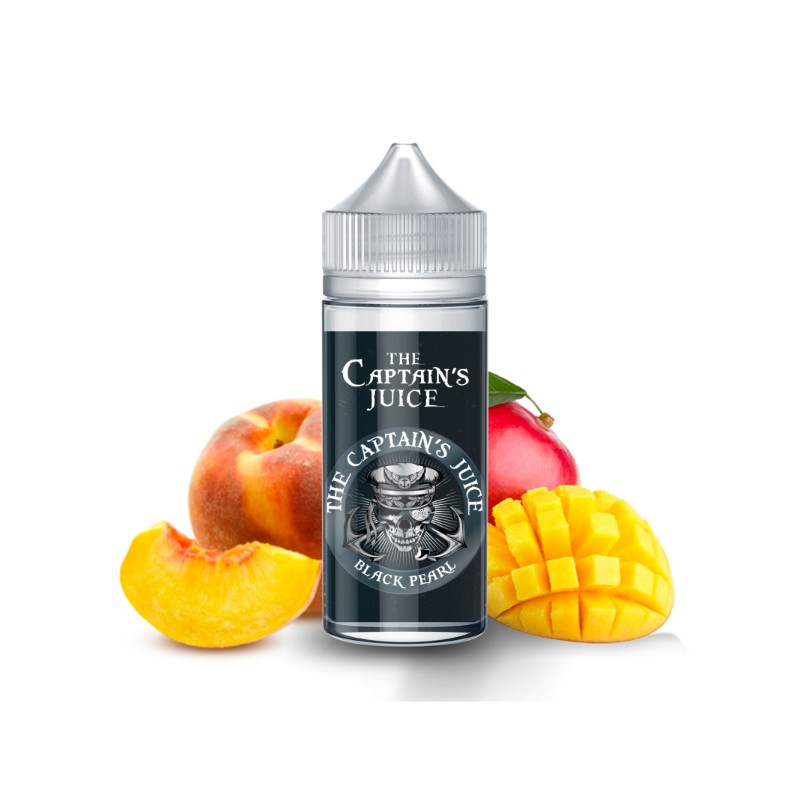 E liquide Black Pearl 00mg 100ml - The Captain's Juice | Eleciga