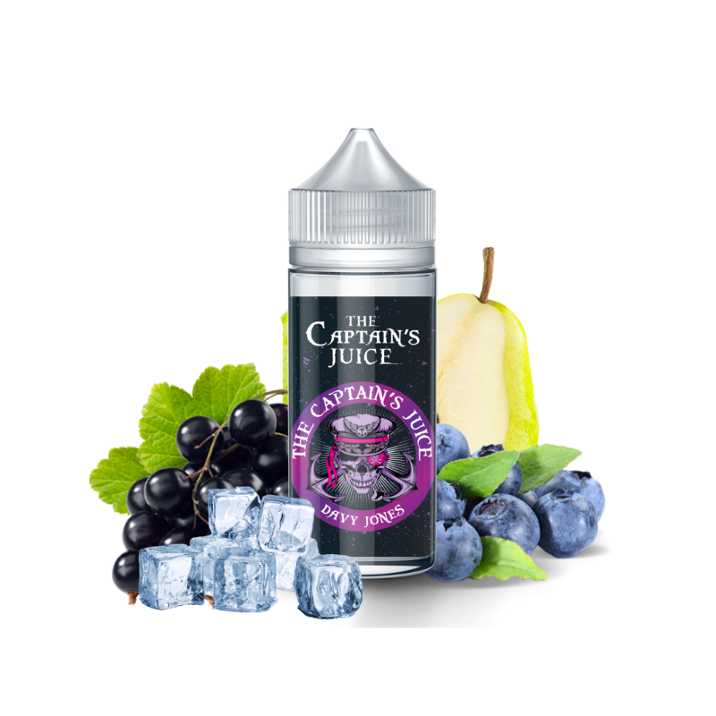 E liquide Davy Jones 00mg 100ml - The Captain's Juice | Eleciga