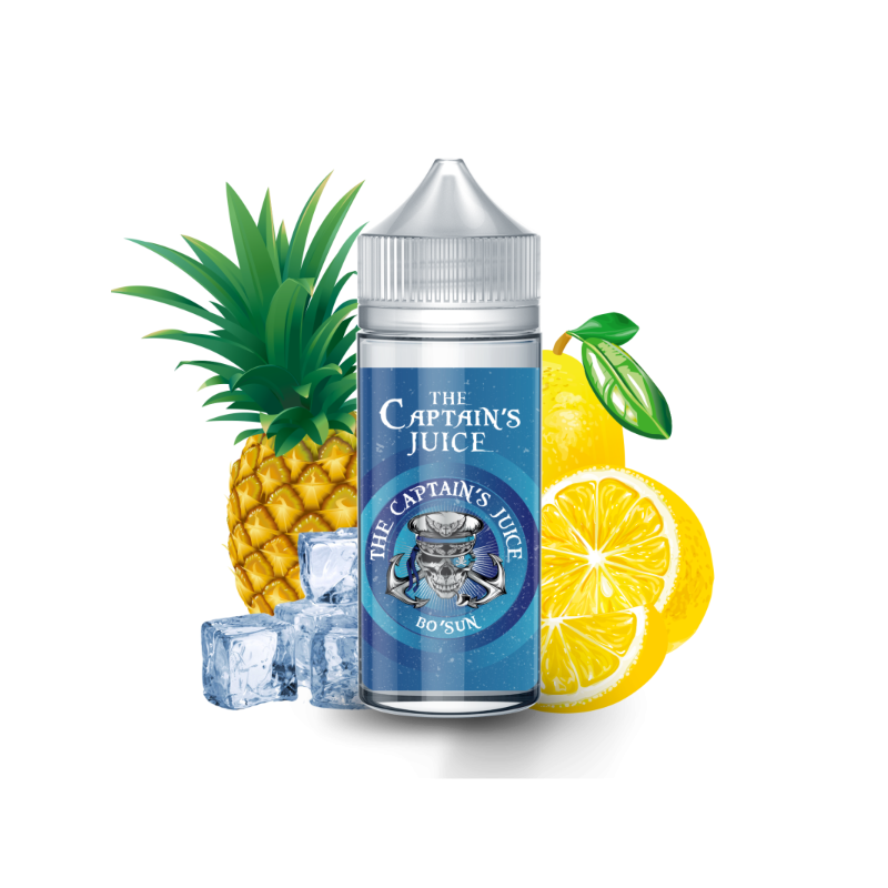 E liquide Bo'Sun 00mg 100ml - The Captain's Juice | Eleciga