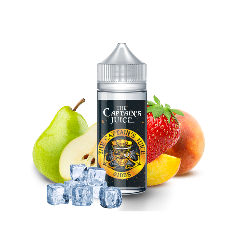 E liquide Gibbs 00mg 100ml - The Captain's Juice | Eleciga