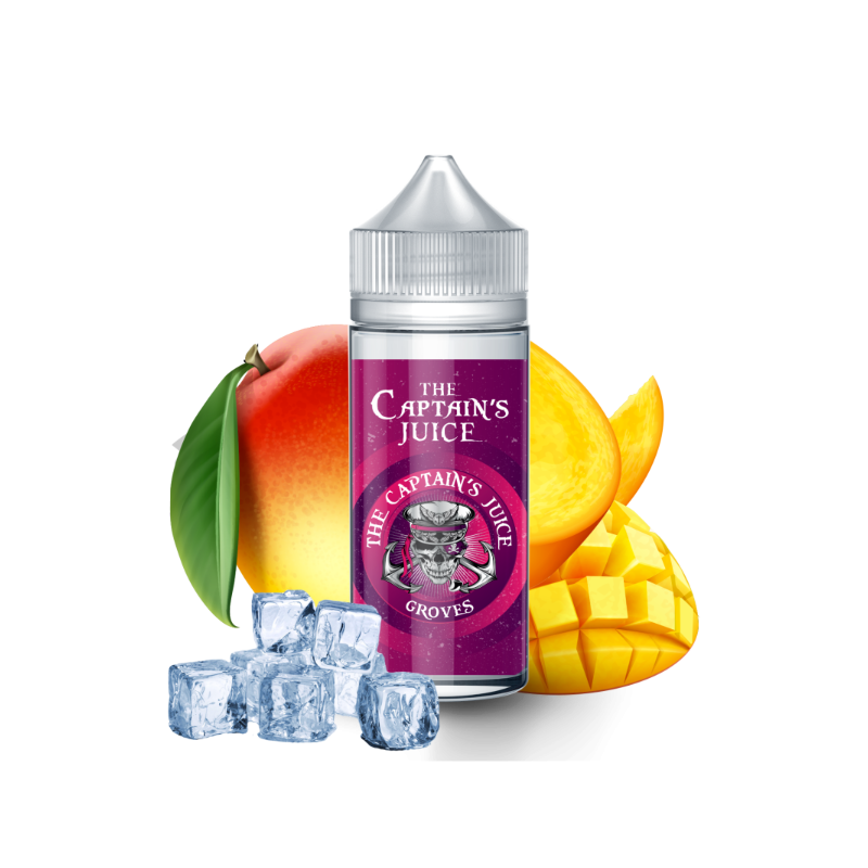 E liquide Groves 00mg 100ml - The Captain's Juice | Eleciga