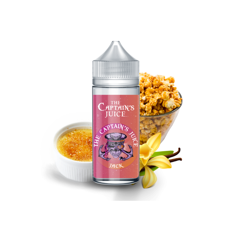 E liquide Jack 00mg 100ml - The Captain's Juice | Eleciga