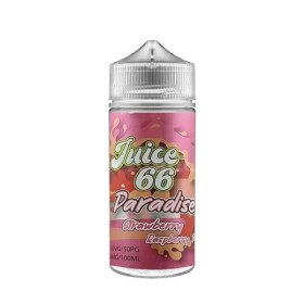 Strawberry Raspberry Peach 00mg 100ml Paradise by Juice 66